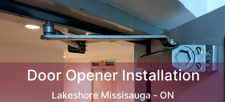  Door Opener Installation Lakeshore Missisauga - ON