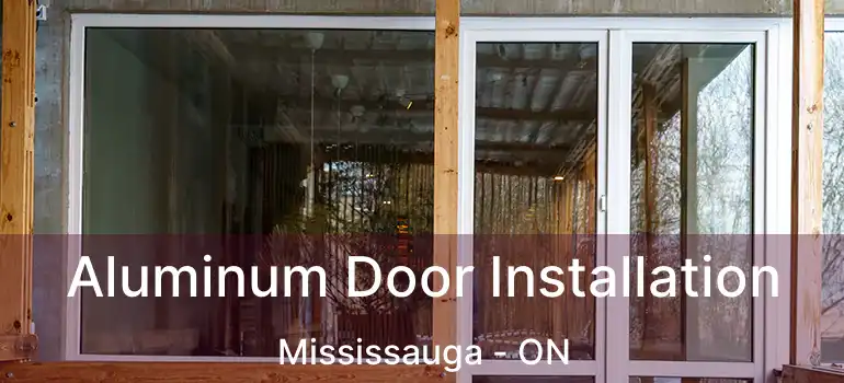  Aluminum Door Installation Mississauga - ON