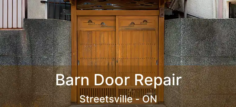  Barn Door Repair Streetsville - ON