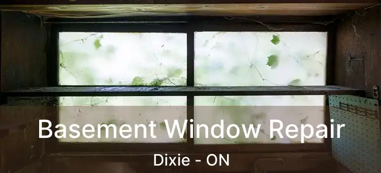  Basement Window Repair Dixie - ON