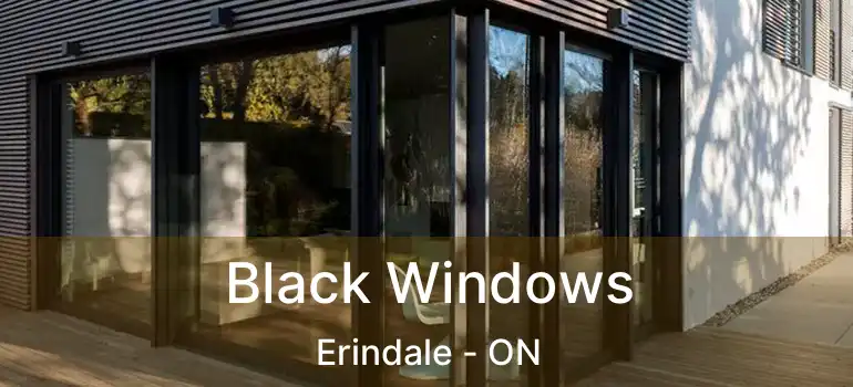  Black Windows Erindale - ON