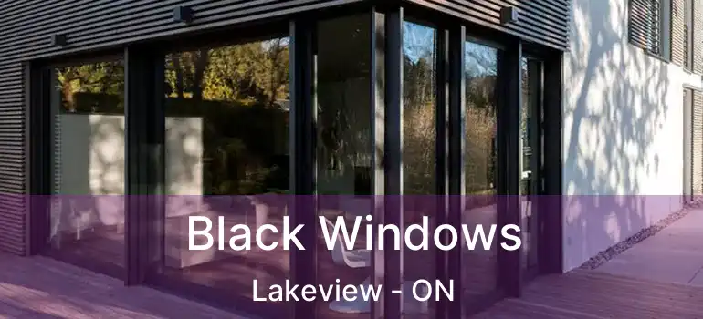  Black Windows Lakeview - ON