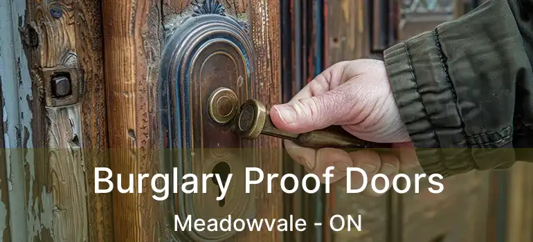  Burglary Proof Doors Meadowvale - ON