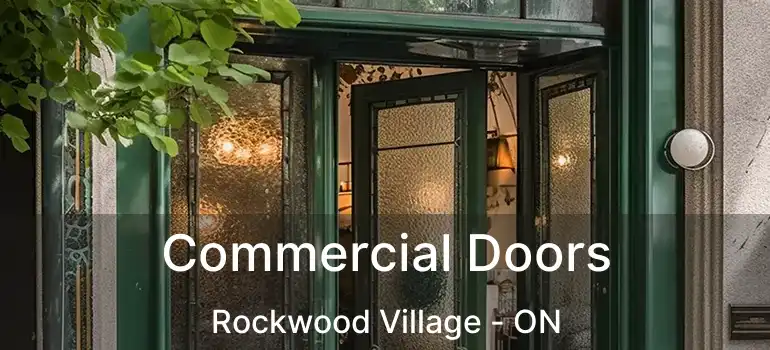  Commercial Doors Rockwood Village - ON