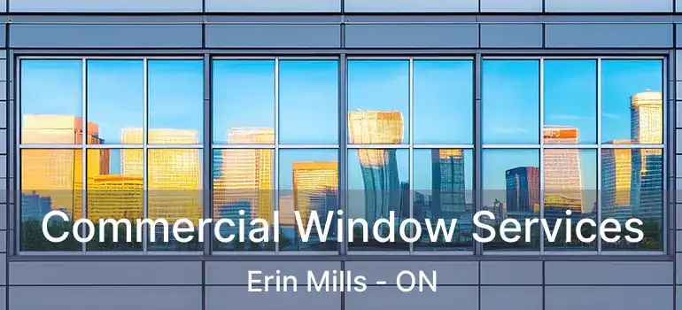  Commercial Window Services Erin Mills - ON