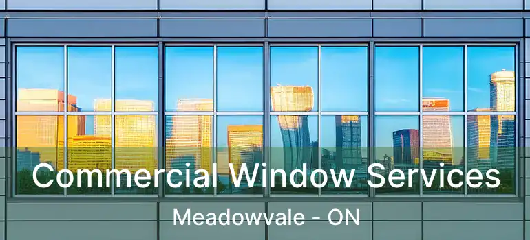  Commercial Window Services Meadowvale - ON
