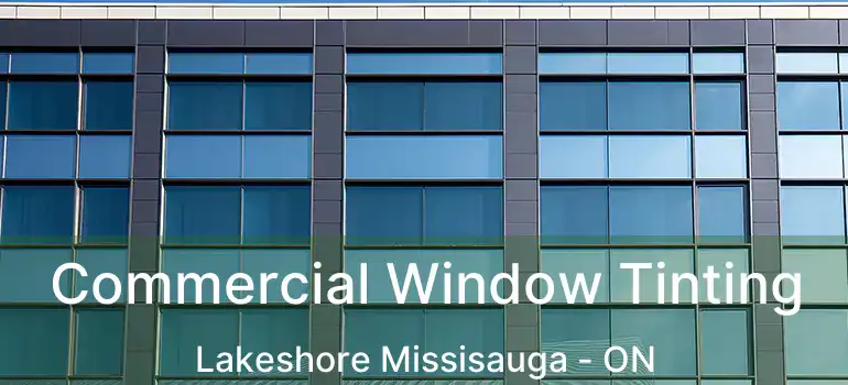  Commercial Window Tinting Lakeshore Missisauga - ON