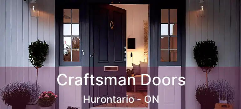  Craftsman Doors Hurontario - ON