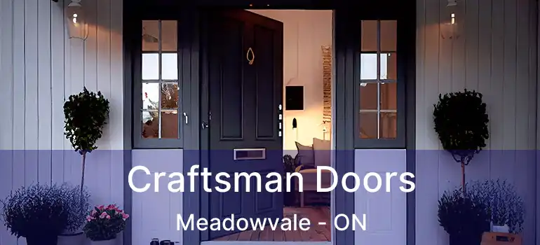  Craftsman Doors Meadowvale - ON