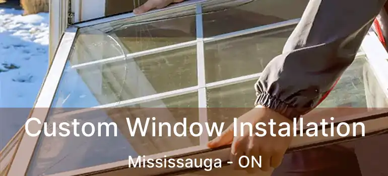  Custom Window Installation Mississauga - ON