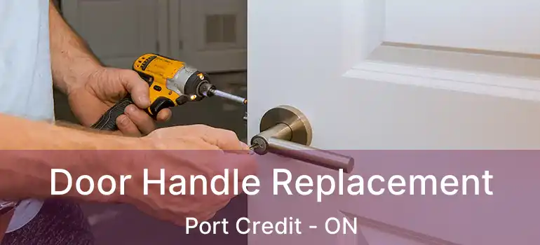  Door Handle Replacement Port Credit - ON