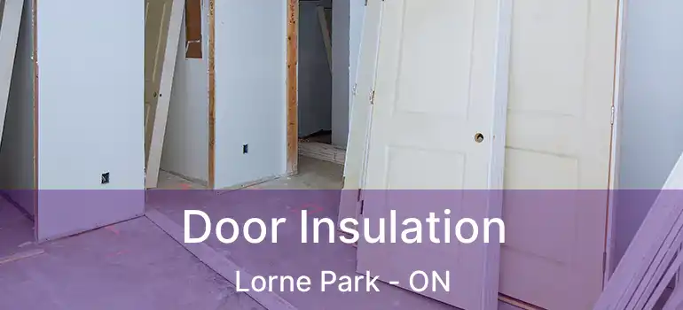  Door Insulation Lorne Park - ON
