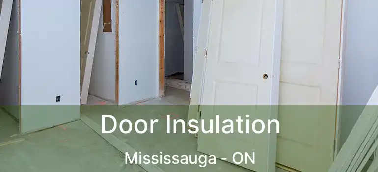  Door Insulation Mississauga - ON