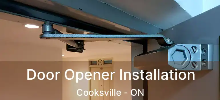  Door Opener Installation Cooksville - ON