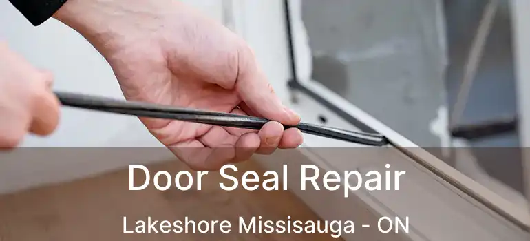  Door Seal Repair Lakeshore Missisauga - ON