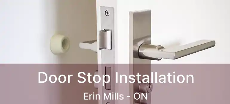  Door Stop Installation Erin Mills - ON