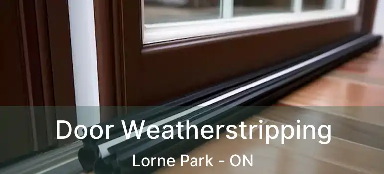  Door Weatherstripping Lorne Park - ON