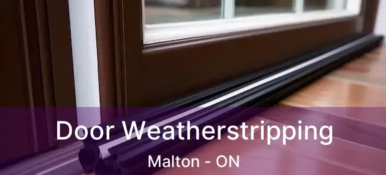  Door Weatherstripping Malton - ON