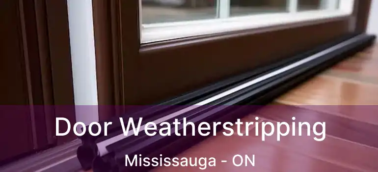  Door Weatherstripping Mississauga - ON