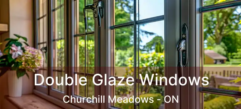  Double Glaze Windows Churchill Meadows - ON