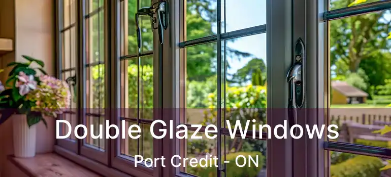  Double Glaze Windows Port Credit - ON