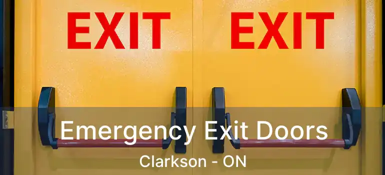  Emergency Exit Doors Clarkson - ON