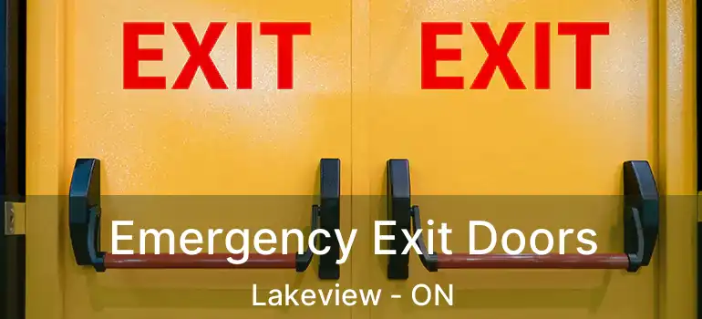  Emergency Exit Doors Lakeview - ON