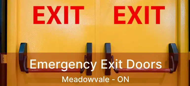  Emergency Exit Doors Meadowvale - ON