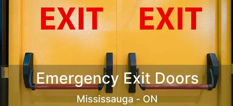  Emergency Exit Doors Mississauga - ON