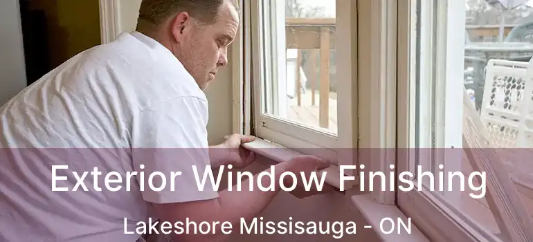  Exterior Window Finishing Lakeshore Missisauga - ON