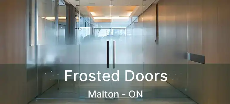  Frosted Doors Malton - ON