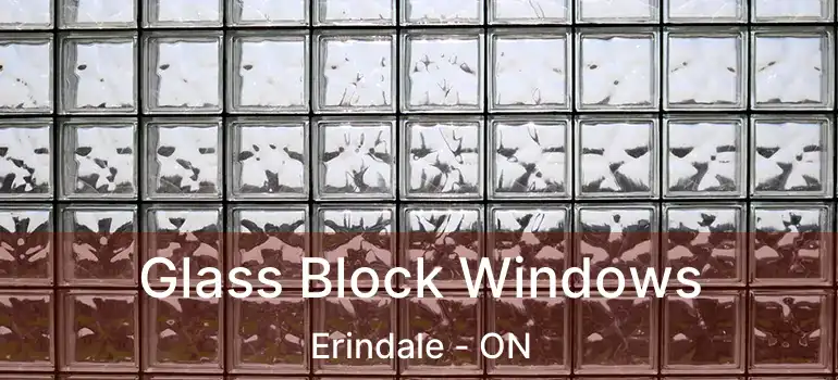  Glass Block Windows Erindale - ON