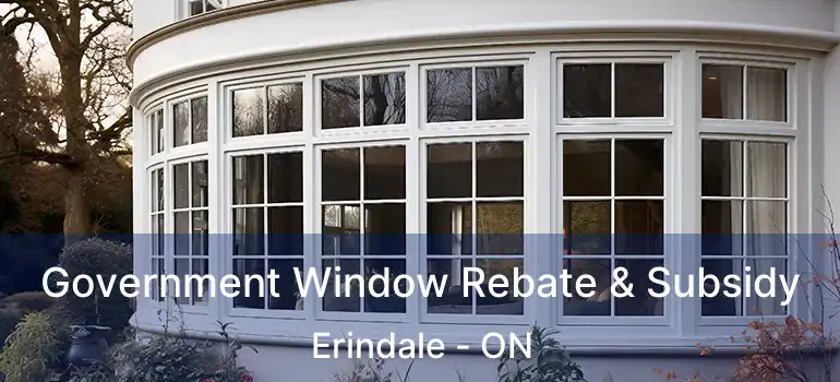  Government Window Rebate & Subsidy Erindale - ON