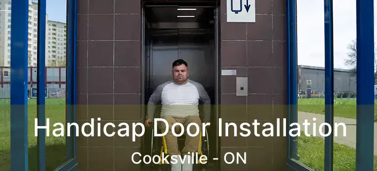  Handicap Door Installation Cooksville - ON