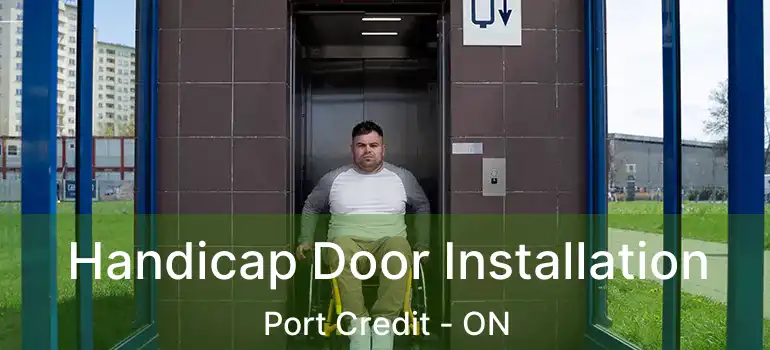  Handicap Door Installation Port Credit - ON