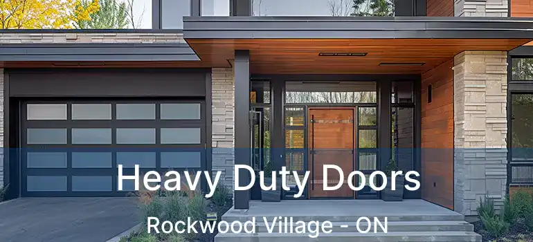  Heavy Duty Doors Rockwood Village - ON