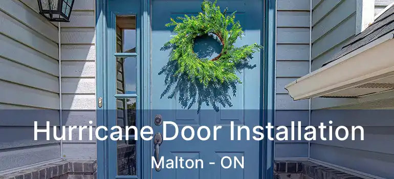  Hurricane Door Installation Malton - ON