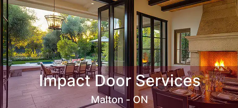  Impact Door Services Malton - ON