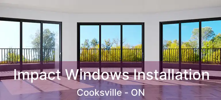  Impact Windows Installation Cooksville - ON