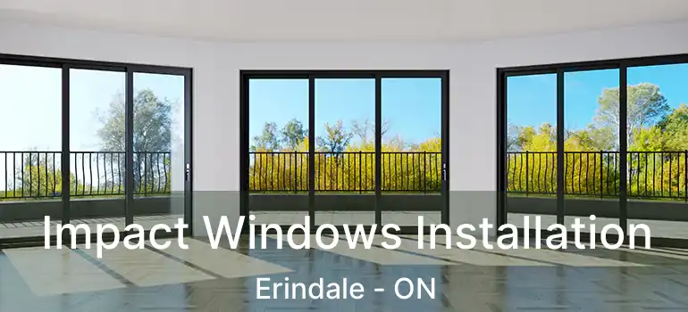  Impact Windows Installation Erindale - ON