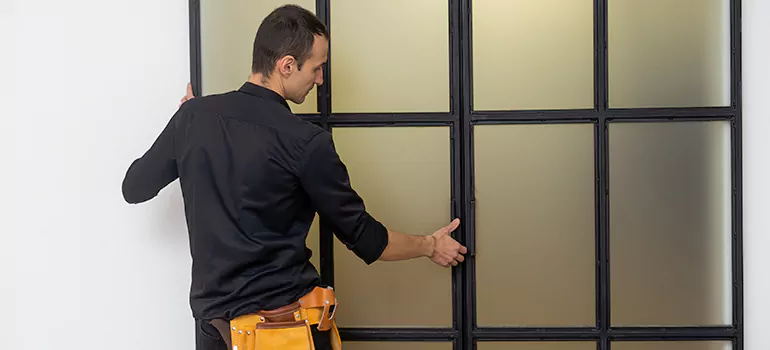 Patio French door installation in Mississauga, ON