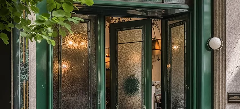 Frosted Pantry Door in Mississauga, Ontario
