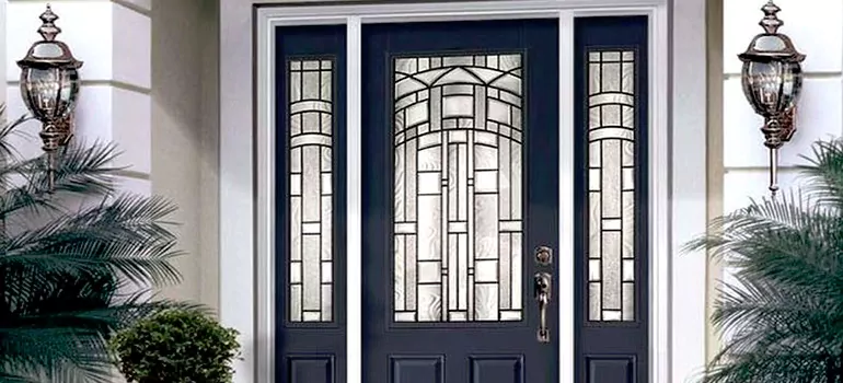 Stained Glass Door Panels in Mississauga, Ontario