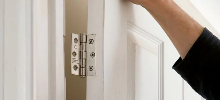 Bathroom Stall Door Hinge Repair in Mississauga, ON