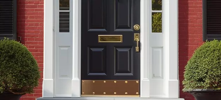 Commercial Door Kick Plate Installation in Mississauga, ON