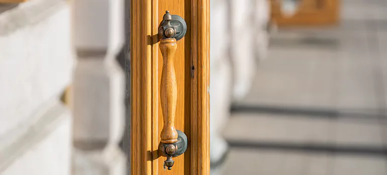 Wooden Pull Bar Installation in Mississauga, Ontario