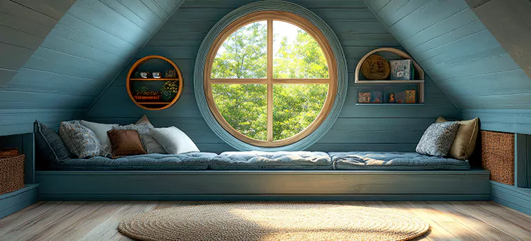 Custom Round Windows in Clarkson, Ontario