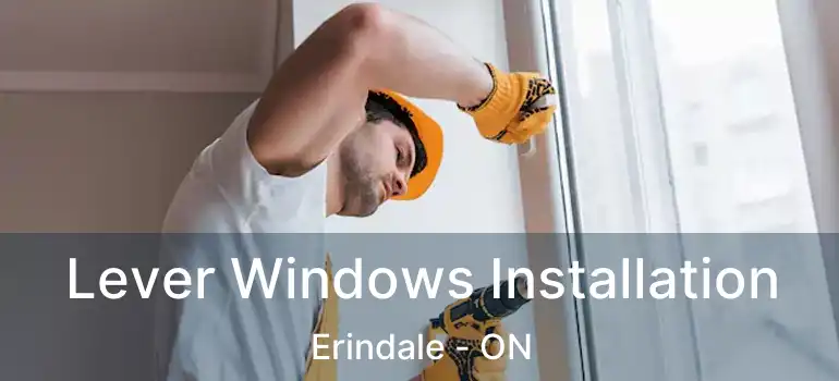  Lever Windows Installation Erindale - ON