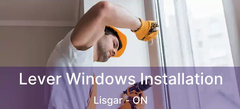  Lever Windows Installation Lisgar - ON