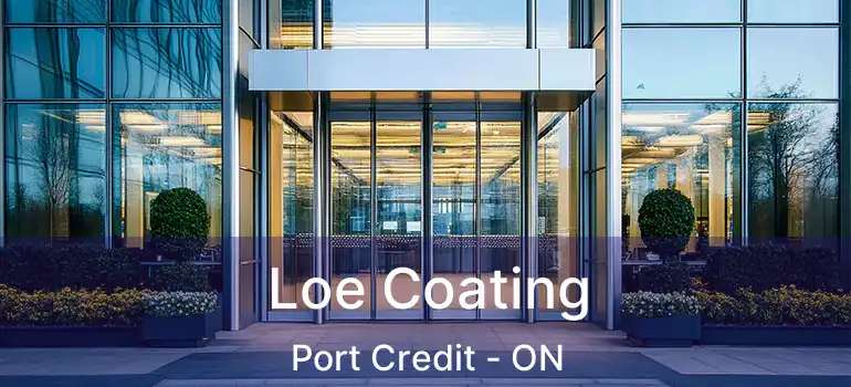  Loe Coating Port Credit - ON